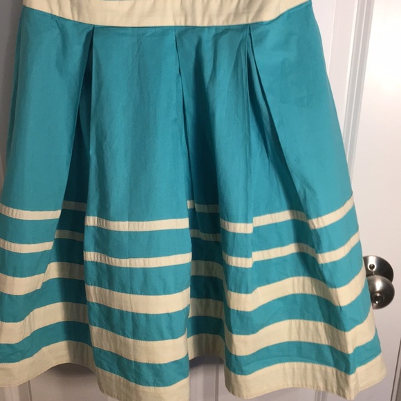 Teal Swing Minuet Summer Spring Dress - Picture 4 of 8